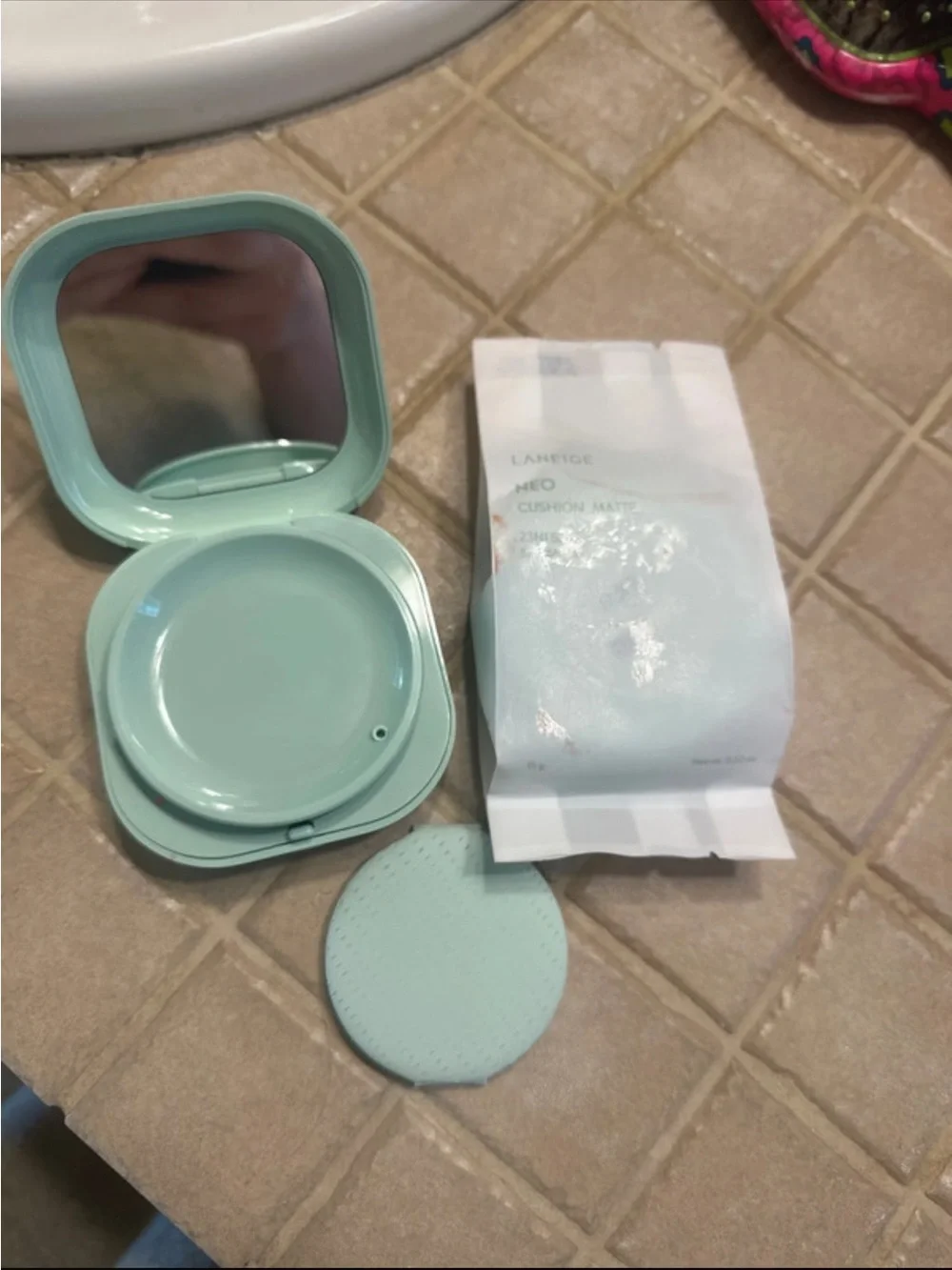 LANEIGE NEO Cushion Compact with Puff & Refill Color Sand